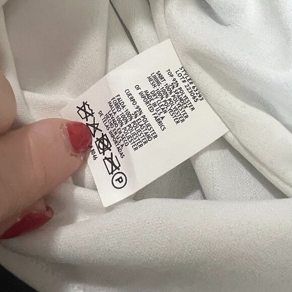 INC International Concepts Plus Size 16 Dress Mesh Inset Fit & Flare Black - Picture 5 of 5